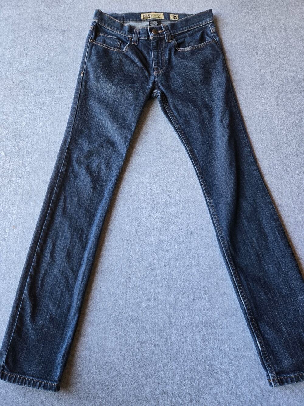 Tokyo RSQ Women's Jeans Super Skinny Mid-Rise Dark Wash Stretch 32x31